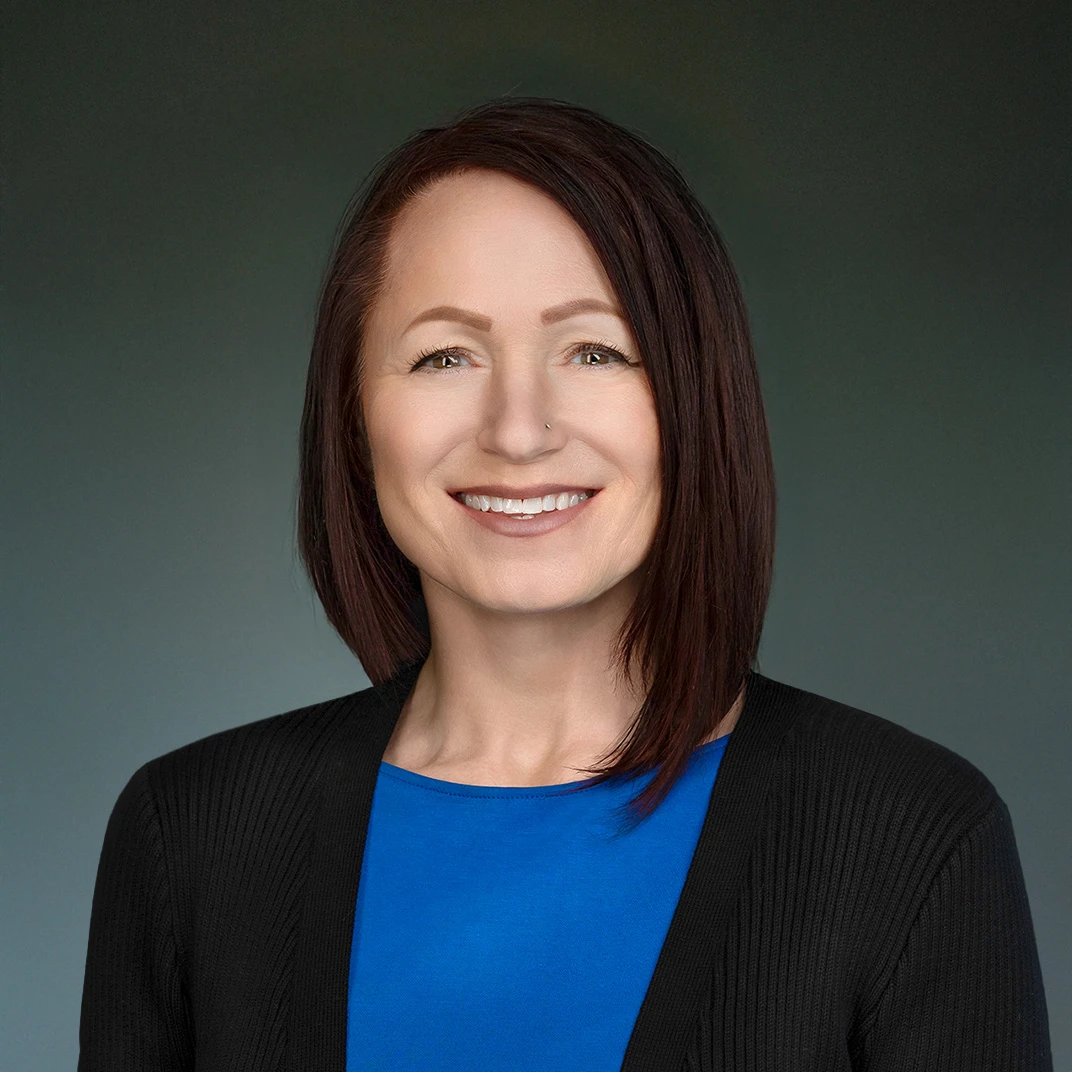 Portrait of Margi Pennington.